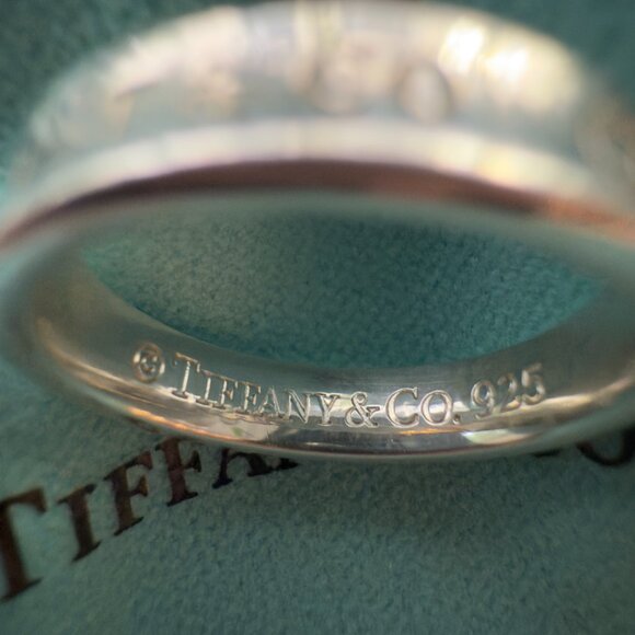 Tiffany 1837™ Ring (Size 5.5) Just Had Cleaned at Tiffany Store! - Picture 8 of 14